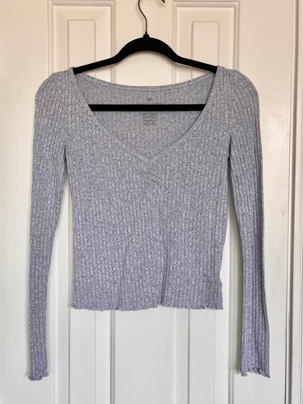 Soft & Sext Rib Long Sleeve Top